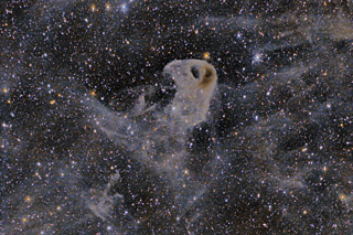 LBN 777, the Baby Eagle Nebula in Taurus