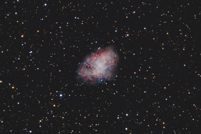 M1 - the Crab Nebula in Taurus - December 2011 version