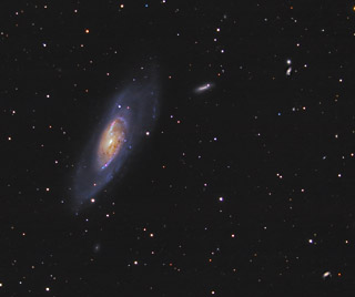 M106 - A Seyfert Galaxy in Canes Venatici