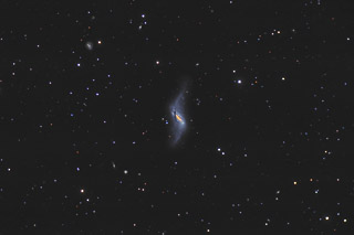 NGC 660 - A Polar Ring Galaxy in Pisces
